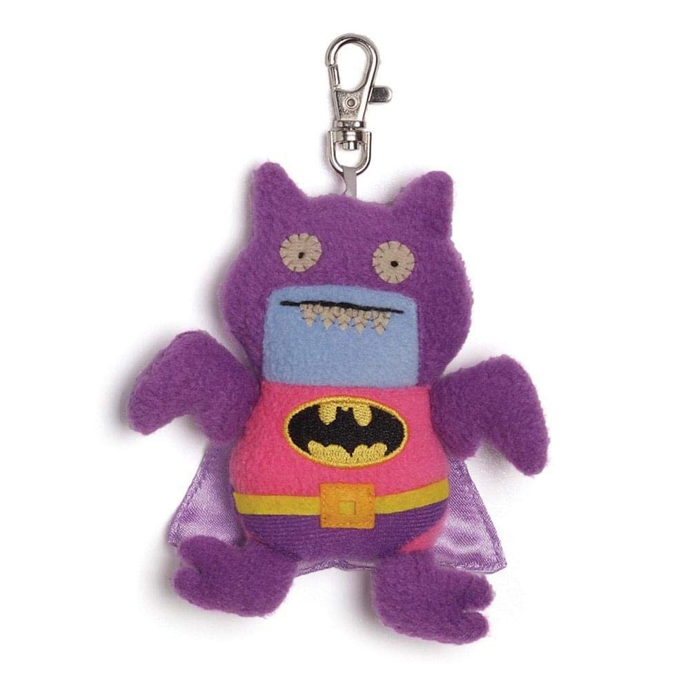 

GUND UGLYDOLL Batman Keychain Pink Purple 4042987