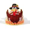 6-Piece Thanksgiving Themed Party Decoration Turkey Pumpkin Crown Hat Harvest Festival Party Supplies