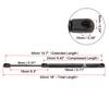 X AUTOHAUX Gas Gas Damper Support Gas Spring Hood 55Lb 40cm Rear Gate Trunk Universal for Wall Hatchback Rear Door Bonnet Hood Seat Set of 2 Springs,