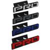 Car Front Grill Badge Grille Emblem with Bolts for TRD PRO Tundra Car