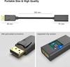 4K Display Port DP To HDMI-compatible Cable Adapter DisplayPort Male To HDTV Female Converter Cable for PC TV Laptop Projector