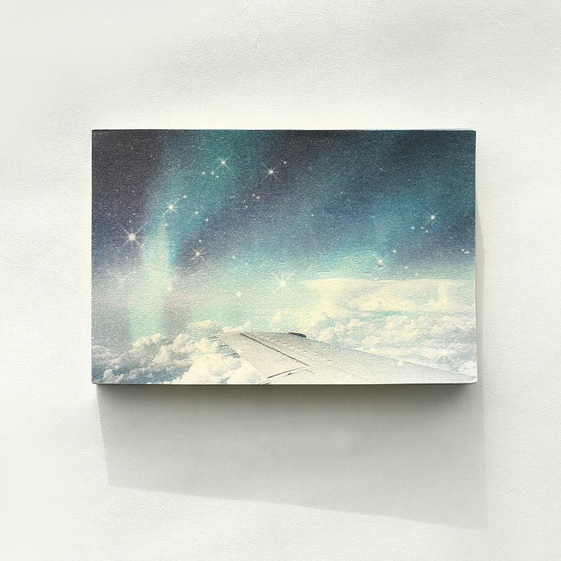 

Mr Paper 100pcs/lot Ins Style Rainbow Star Sunset Waves Loose Leaf Memo Pads Minimalist Write Down Points Artsy Style Memo Pads