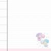 Sanrio Little Twin Stars B6 Diary 2024 703907 (Lined)
