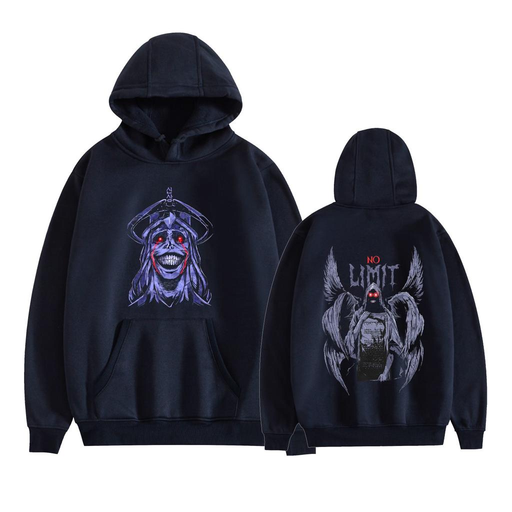 Unisex Cosplay Hoodie Pullover Women Men Solo Leveling Anime Graphic Hooded Sweatshirt Costume