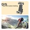 Universal Bike Phone Mount Shockproof Vibration Dampener for Mountain EBike Scooter Tool-Free Quick Release Holder with Air Cushion Tech Fits 4.7-7