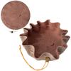 Leather Portable Drawstring Dice Bag Tray Storage Organizer for Jewelry Gaming Accessories
