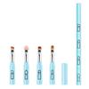4 IN 1 Pennelli per trucco multifunzionali Set Gadget per trucco Pennello per ombretto staccabile per labbra Pennello per ombretto in spugna per viaggi a casa