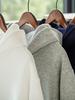 European American Loose Knit Zip-Up Hooded Cardigan - Casual Autumn/Winter Jacket for Couples