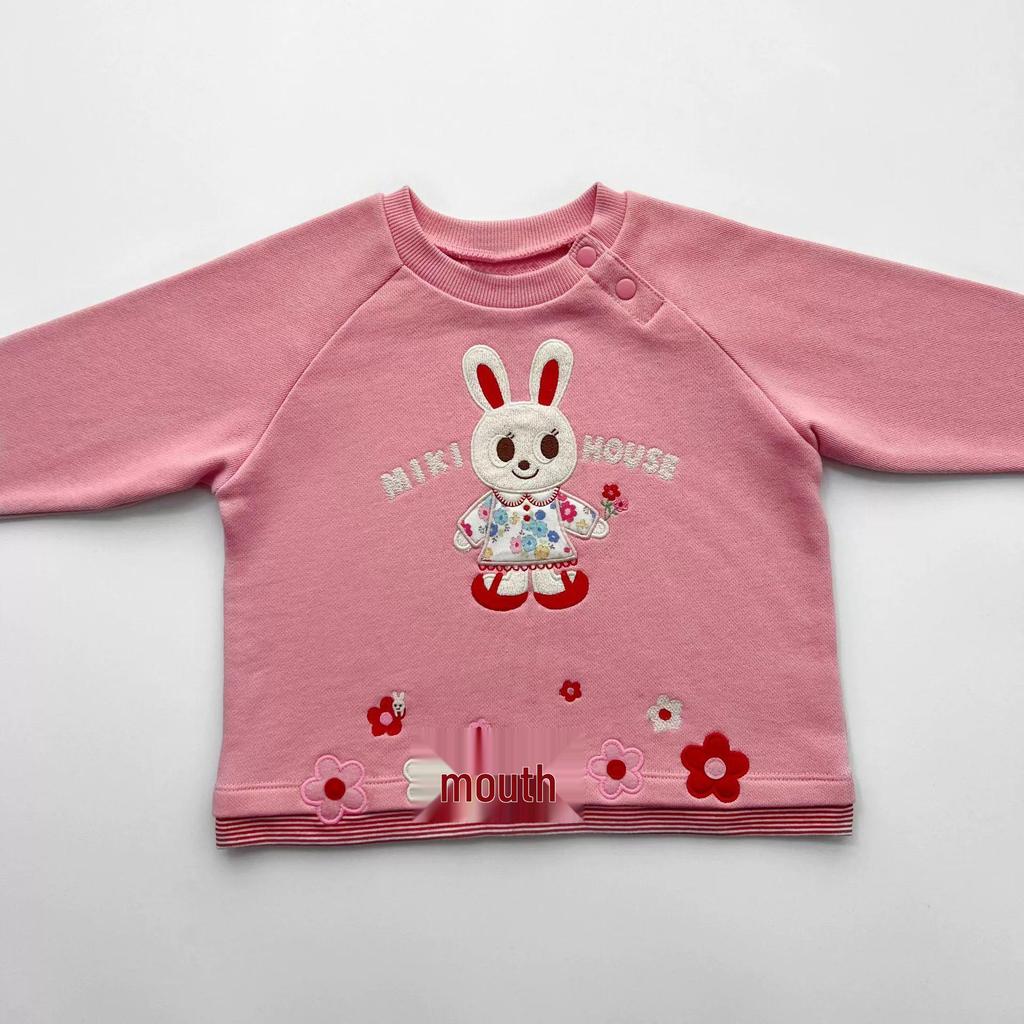In Stock: 2025 Autumn Luxury Animal Letter Collection - Unisex Kids' All-Cotton Soft Terry Hoodie
