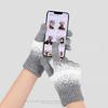 Knitted Warm Gloves Touchable Screen Skiing Gloves Touch Screen Gloves  for Outdoor Cycling Skiing