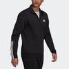 Adidas Sports Casual Stand Collar Jacket Men Jacket Black GV5338