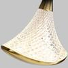 Nordic Crystal LED Pendant Lights Indoor Lighting For Home Dining Tables Living Room Decoration Hanging Lights Bedroom Bed Lamp
