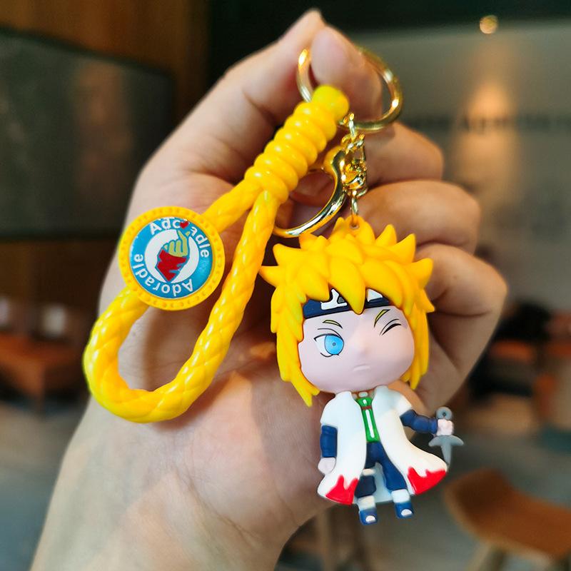 Cartoon Keychain Couple Backpack Hanging Decorations Creative Car Accessories Keychain Figurine Cute Personalized Gifts Y2k