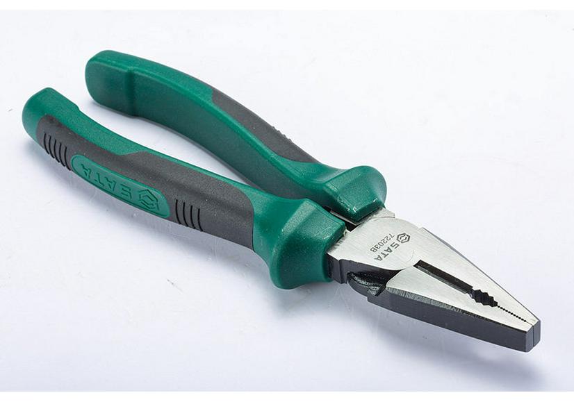 SATA Effort-Saving Steel Wire and Flat-Nose Locking Pliers 72201B-72202B-72203B