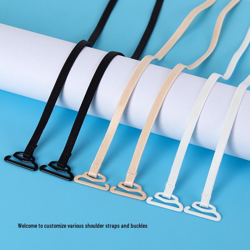 

5mm Nylon Invisible Bra with Thin, Non-Slip Straps and Elastic Seamless Extension for Beautiful Back 36cm