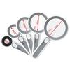 Rechargeable Magnifying Glass with 3 LED Light Modes Handheld Magnifier for Seniors Reading