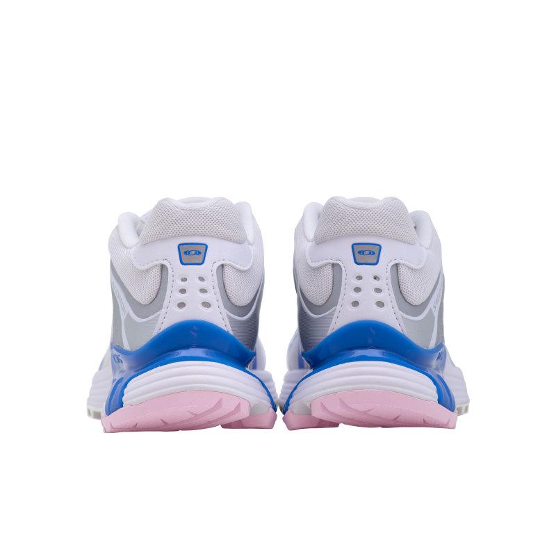 SALOMON XT WHISPER Cushioning Coverage Support Low Top Running Shoes Unisex White Blue Sneakers 479821