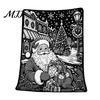 Birthday Gift for Coloring Enthusiasts Christmas DIY Blanket, Color Your Own Throw 59" x 49" Cozy Washable Fabric Blanket Art Project Adults