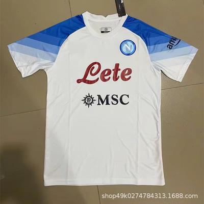 Napoli Jersey 22/23 Short-sleeved Home and Away No. 10 Maradona 24 Insigne Goalkeeper Football Jersey
