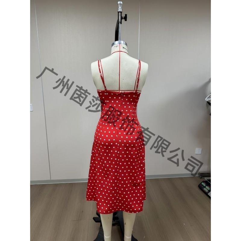 Summer Sexy Suspender Slit Floral Dress