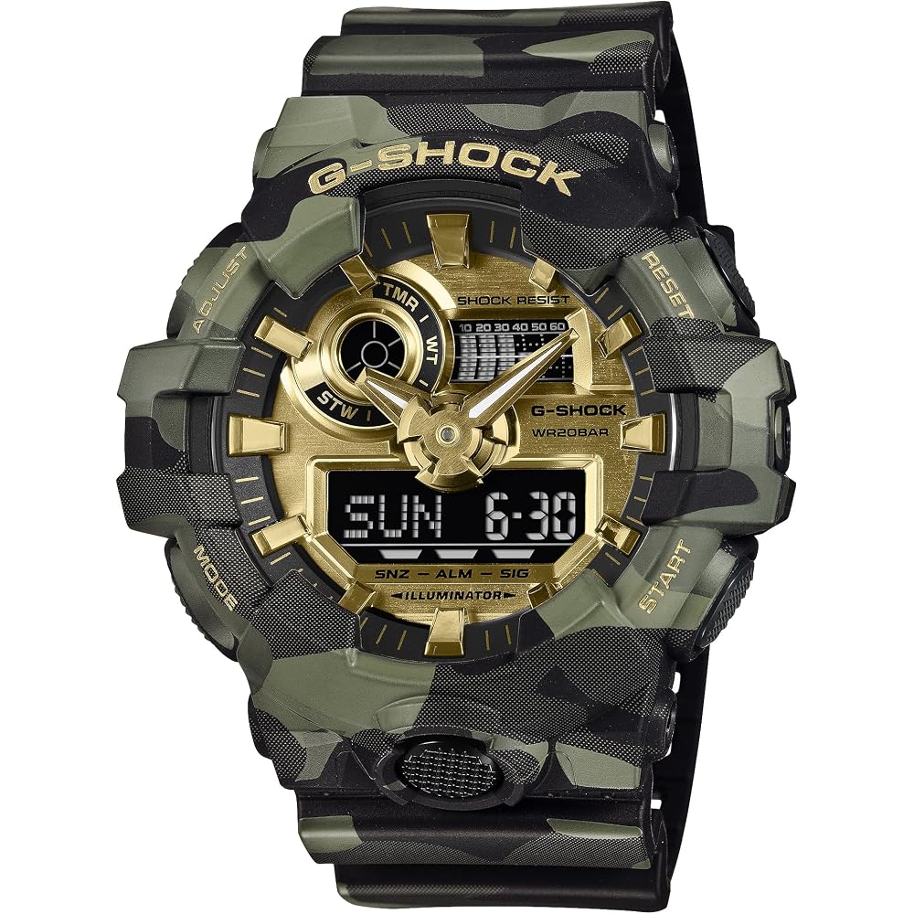 [Casio] G-Shock Watch [Domestic Genuine Product] GA-700CMG-3AJF Men s Khaki