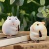 Decor Stealing Hamster Car Oranments Auto Dashboard Model Hamster Model Toy Hamster Action Figure