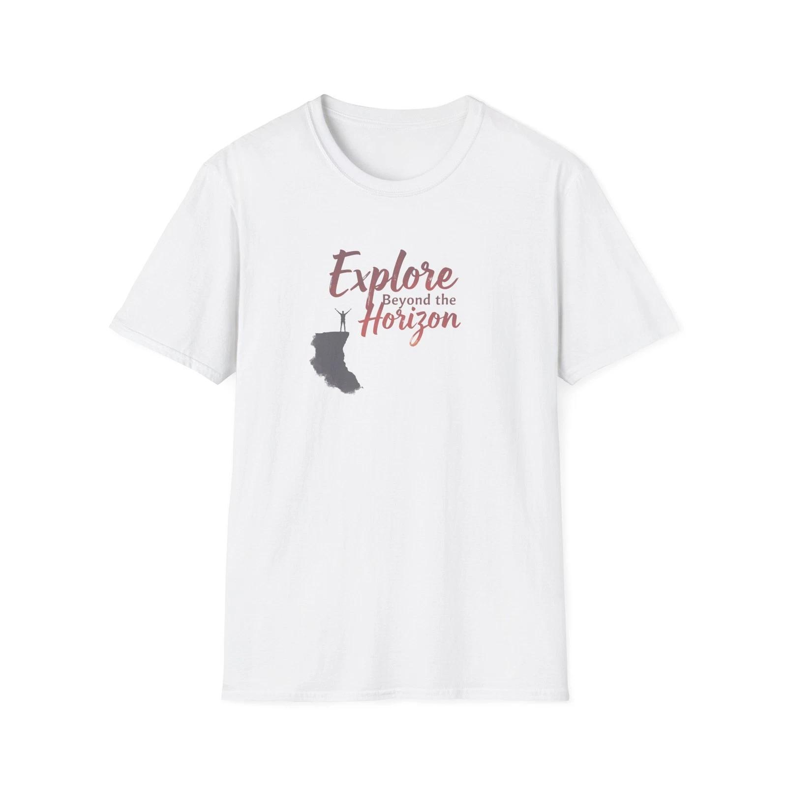 Explore Beyond the Horizon T-Shirt | Adventure Silhouette L