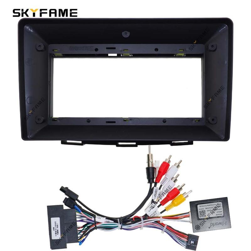 SKYFAME Car Frame Fascia Adapter Canbus Box Decoder Android Radio Dash Fitting Panel Kit For Alfa Romeo Giulietta 159 Mito 955