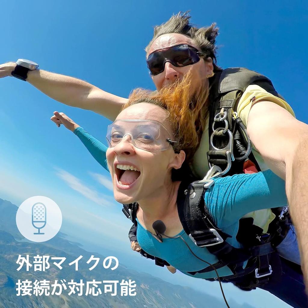 AKASO Brave 4 Pro Action 4K 20MP Dual Color 40M Unterwasserbild Externes HDMI 5x Selfie-Stick und Aufbewahrungskoffer enthalten Kamera, Auflösung,