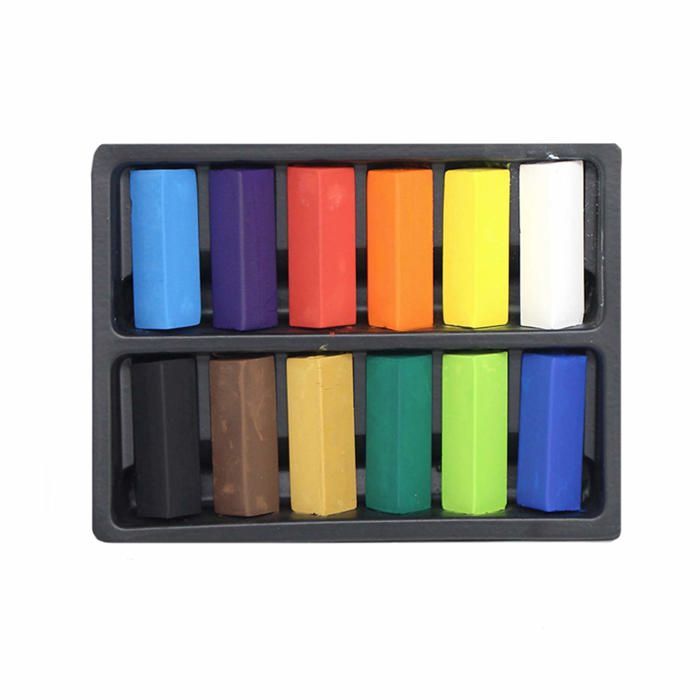 Pastels - craie d'art Artway - 2302689 - Lot de pastels tendres à dessin - 12 couleurs