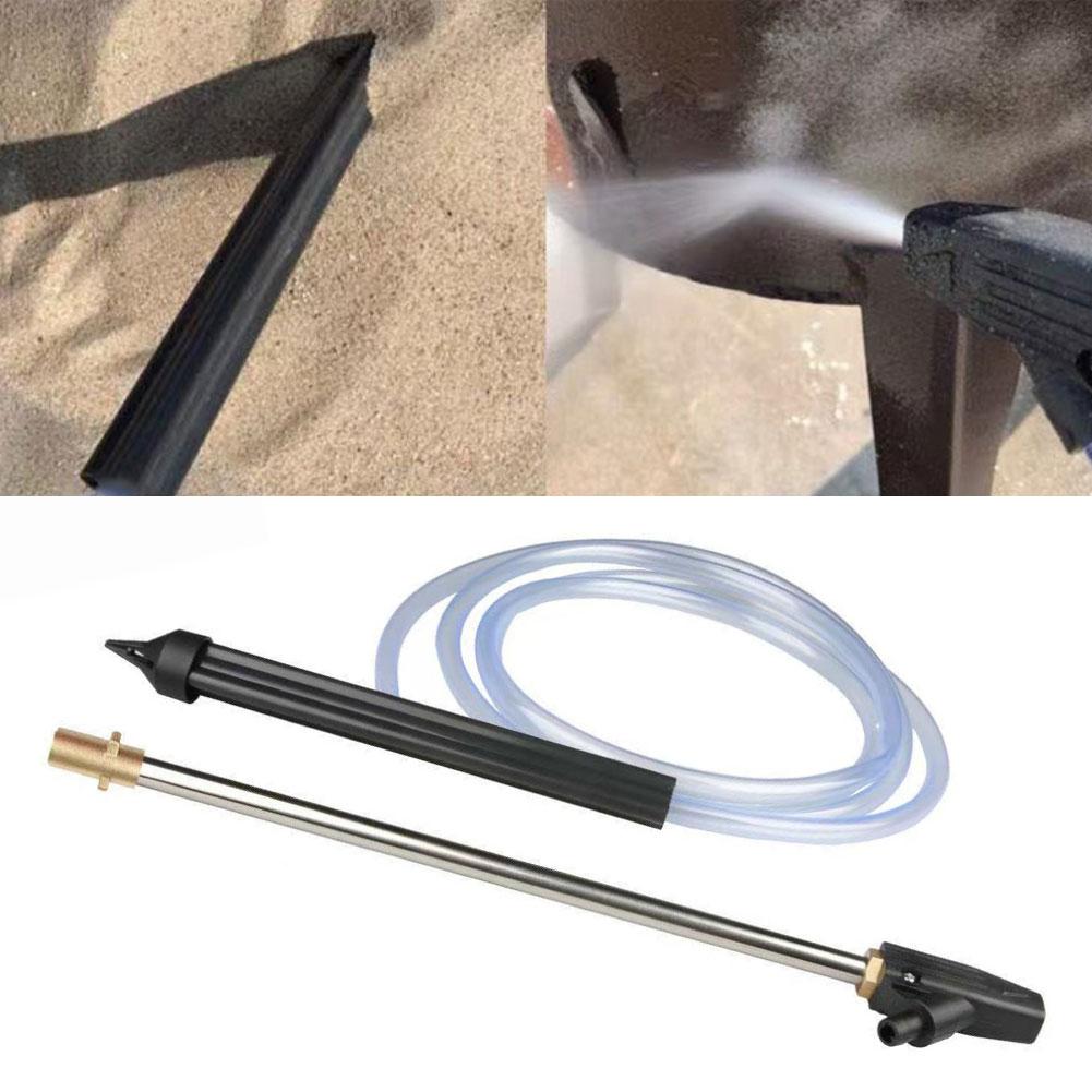 Car Sandblasting Cleaning Kit Compatible with For Karcher K2 To Pressure Washers Includes Lance Hose and Adapters