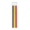Solid Carpenter Mechanical Pencil with Sharpener Woodworking Drawing Pencil Tools 3 Colors Refill Construction Stationery