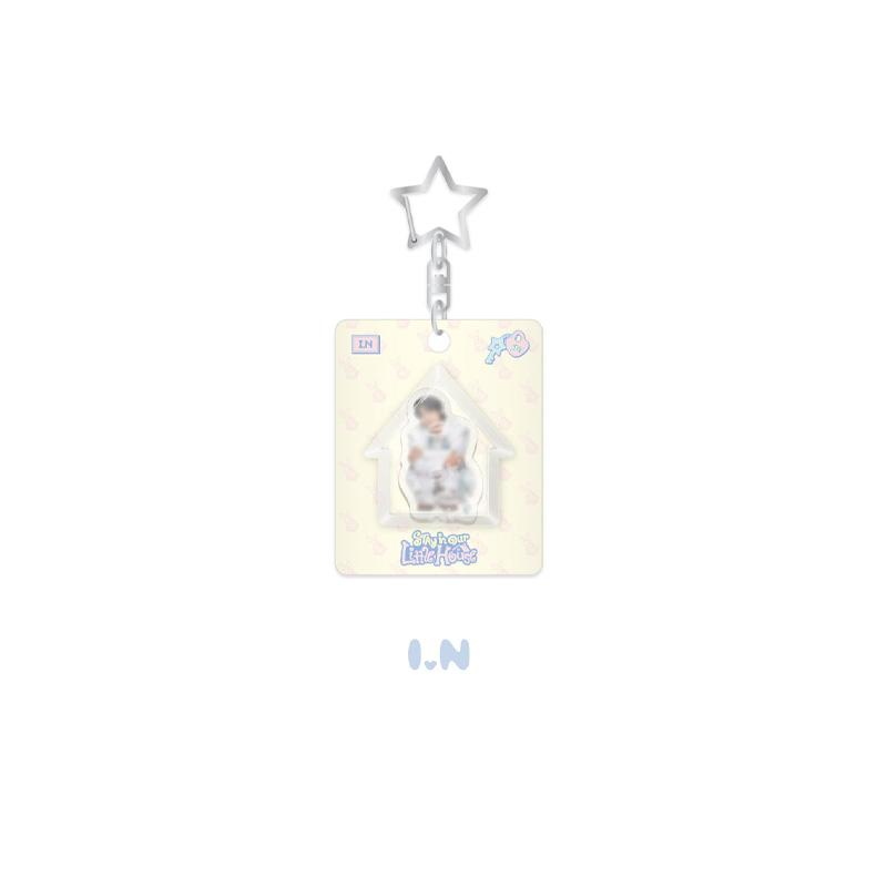 [PRE ORDER] STRAY KIDS - MINI BLOCK KEYRING STAY In Our Little House