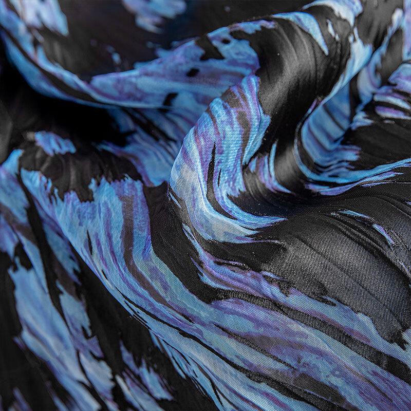 Women's Printed V-Neck Midi Cami Dress