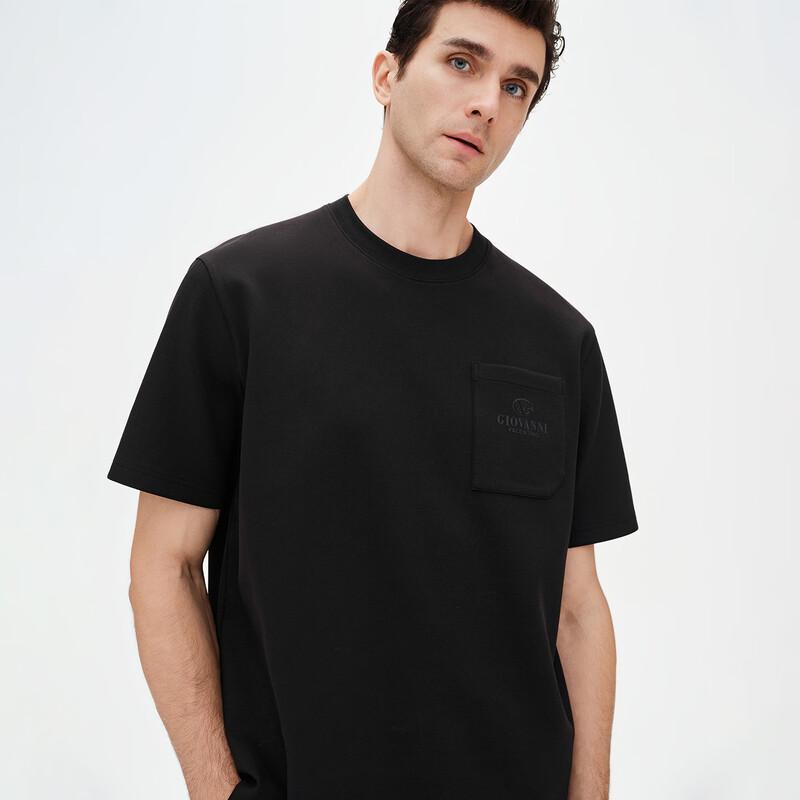 GIOVANNI VALENTINO Men s Short Sleeve T-Shirt with Pocket 2XL