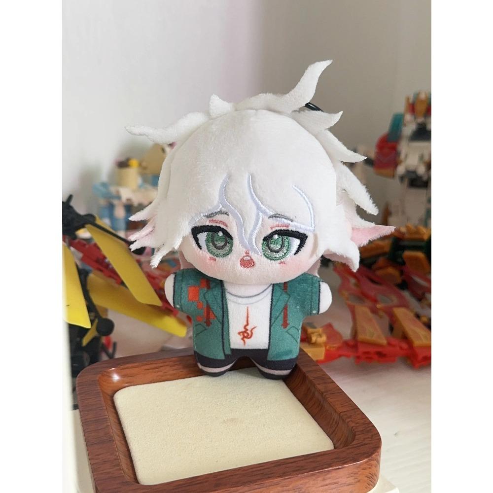 

Game V3 Kokichi Oma Kirigiri Kyoko Nanami ChiaKi Nagito Komaeda Mascot Costume OumaPlush 10cm Doll for Cosplay events Gift 12cm зелений