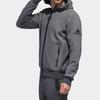 Adidas Double Knit Hoodie Jacket Men Tops Grey DW4594