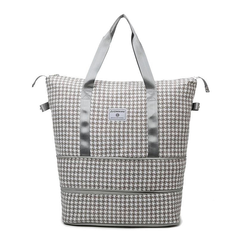 

Travel Bag Large-capacity Dry-wet Separation Sports and Fitness Bag сірий колір