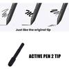 3Pcs Replacement Nibs with Clip Touch Pen Tips Stylus Replacement Spare Pen Tips for Lenovo Active Pen 2 4X80P28212 4XH0R14769
