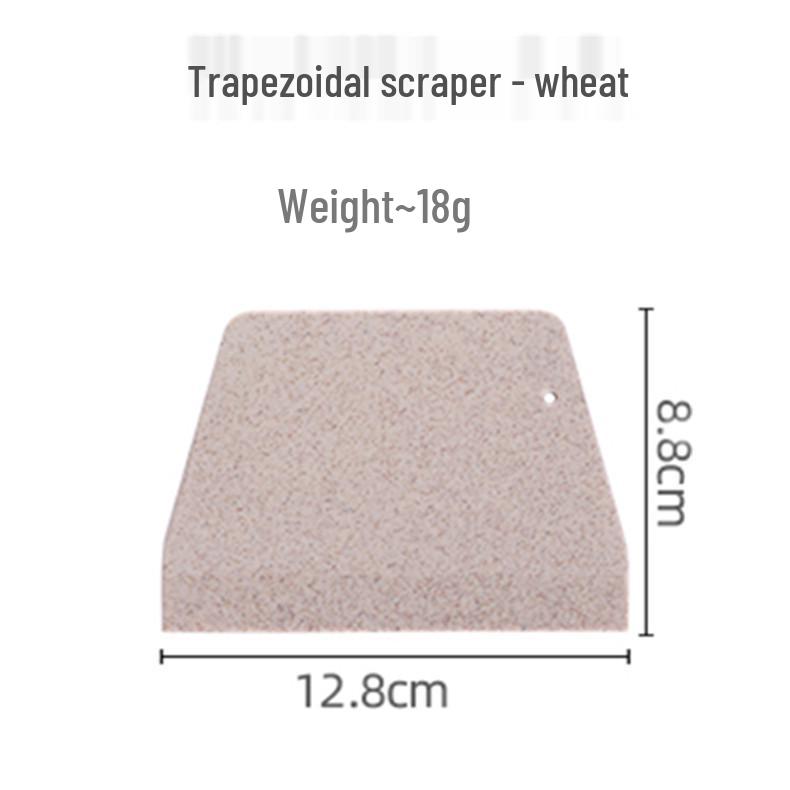 Plastic Faceted Cake & Scraper Tool for Icing and Baking