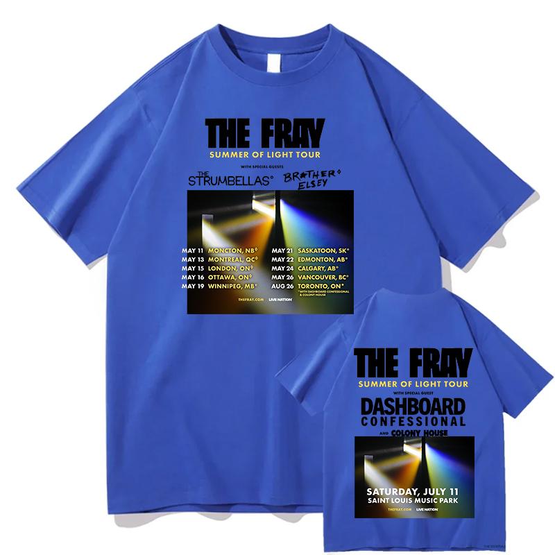 The Fray A Light That Waits Cotton TShirt Unisex Pure Cotton Fashion Vintage Men Woman High Quality Casual Short Sleeve Tops