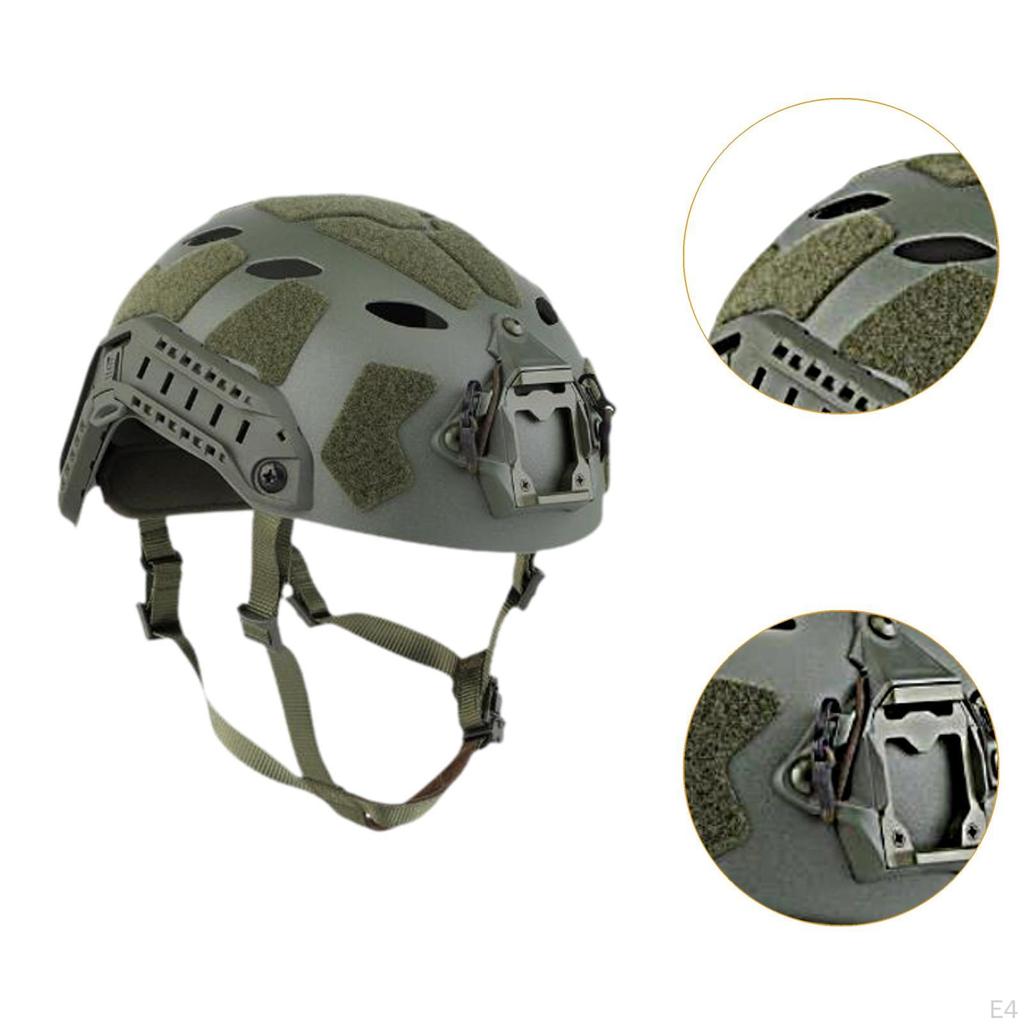 Rychlá pokrývka hlavy přilby se sloty pro sluchátka Trendy pohodlný praktický a lehký kolejnicový systém