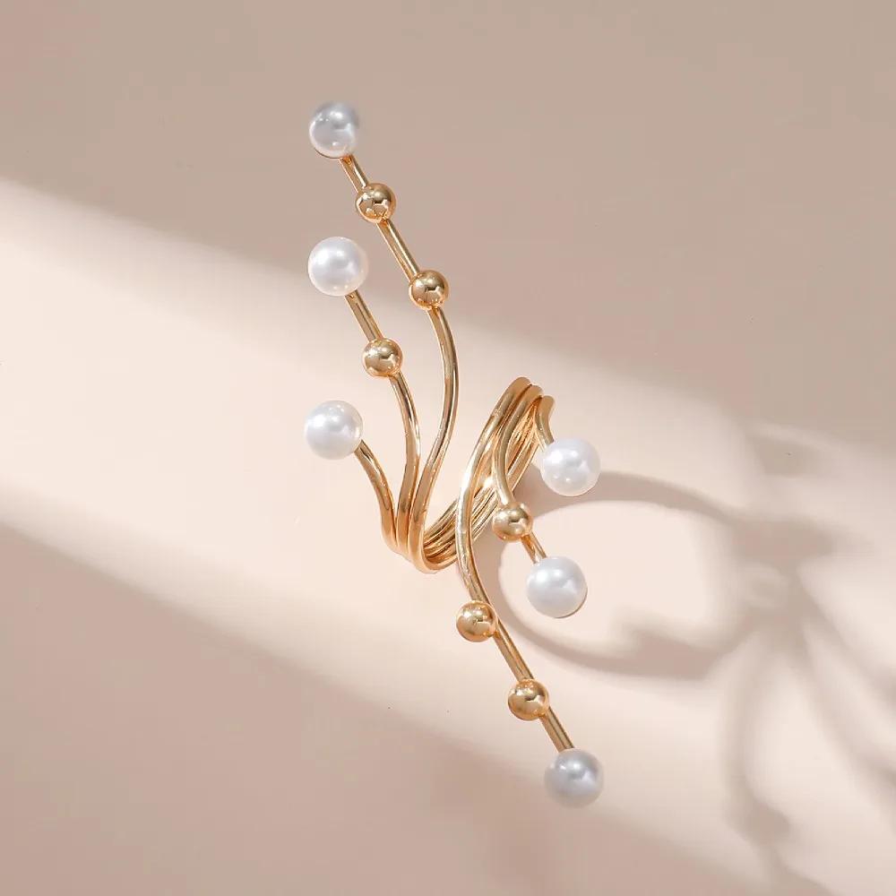 Creative Faux Zircon Geometric Personality Ring Delicate Hand Zircon Party Accessories