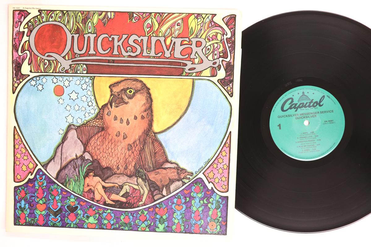 LP Record QUICKSILVER MESSENGER SERVICE  Quicksilver SN16091 CAPITOL 1979 US Rock Used