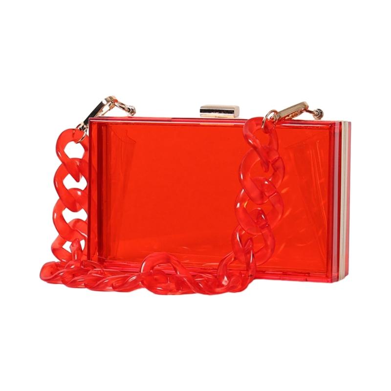 Stylish Transparent Box for Formal Occasions Fashionable and Durable Evening Bag Perfect for Parties and Weddings