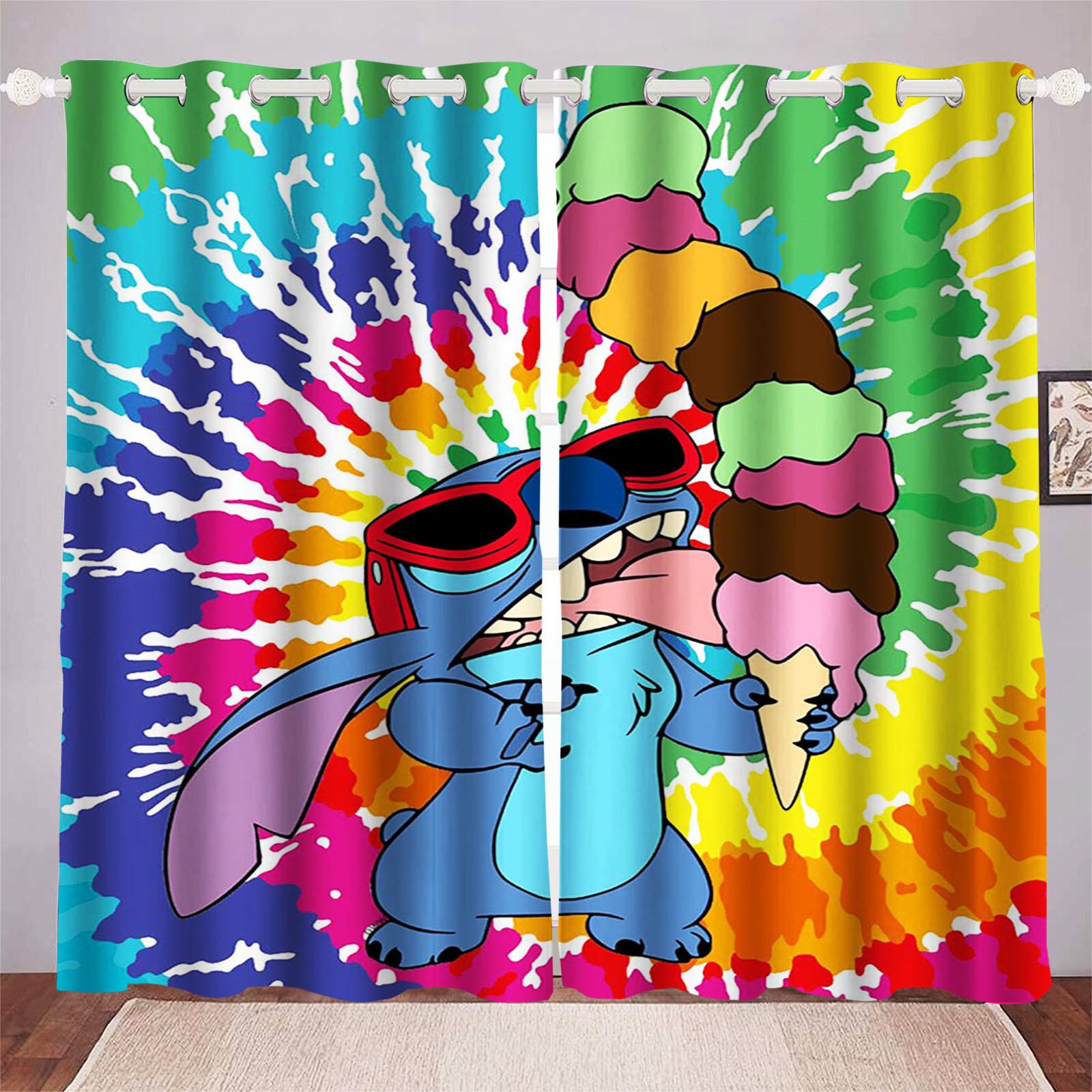 Стежка мультфильм аниме пылезащитные шторы для балкона для гостиной спальни затемняющие шторы полиэстер дом 100x140