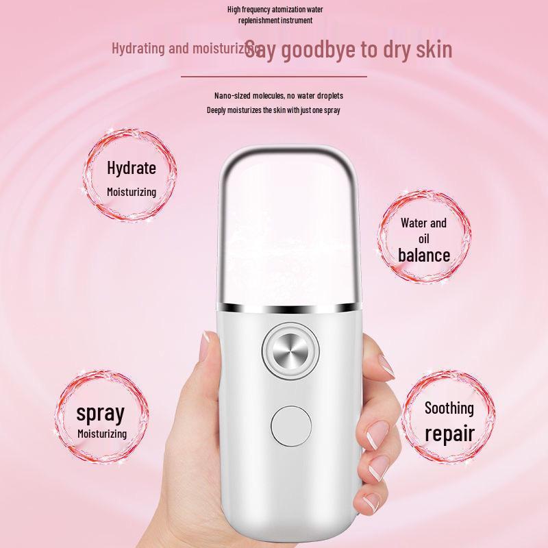 Portable Rechargeable Face Spray Hydrator - Maruko Beauty Device