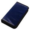 VCD Organizer 80 Discs CD Holder DVD Case Storage Faux Leather Zipper Bag