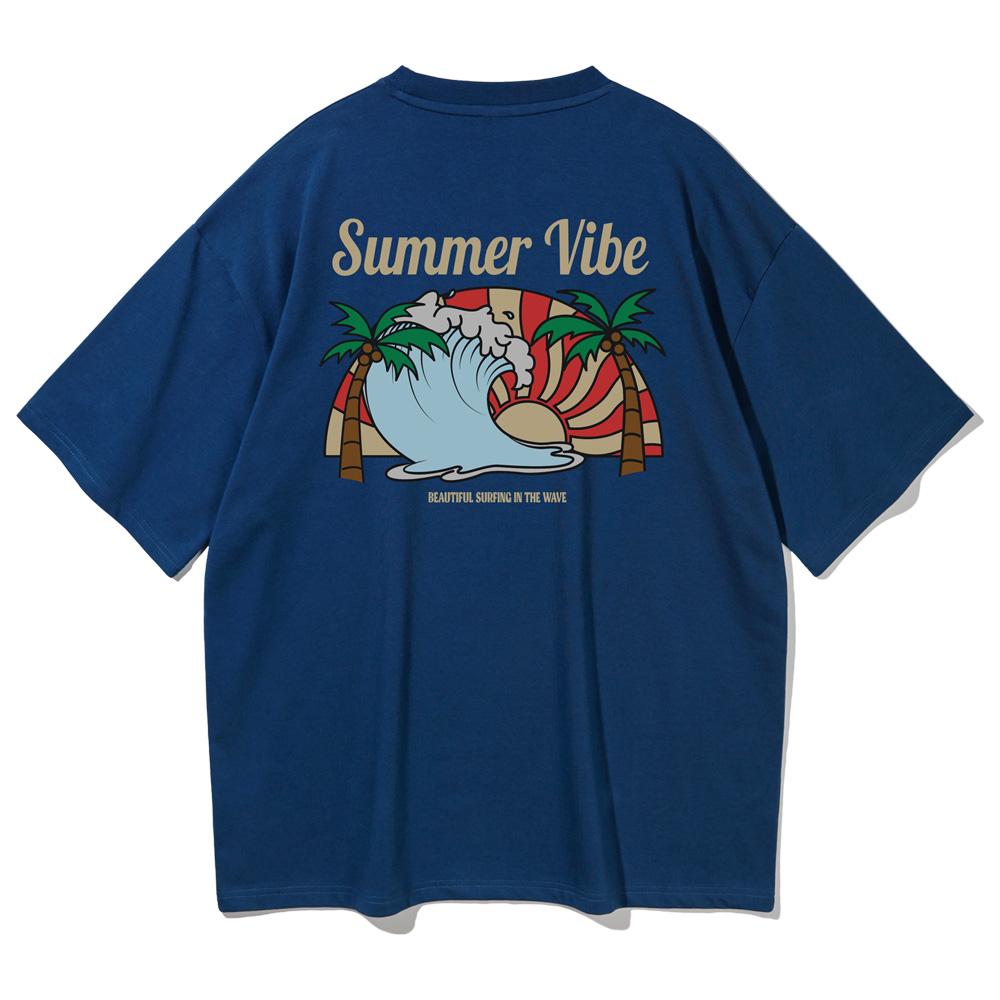 ALVINCLO Summer Vibe Oversized Short Sleeve T-Shirt Ast4519 (3 Colors)