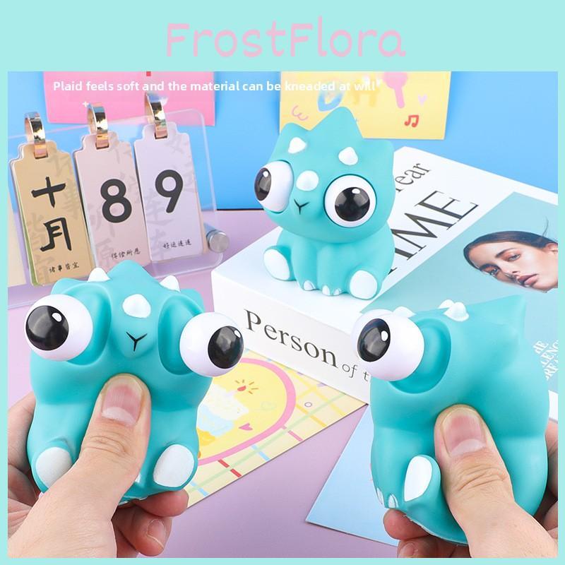 Pvc Squeeze Toy With Exploding Eyes For Stress Relief And Sensory Development For Kids And Adults